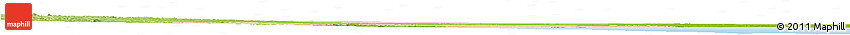 Satellite Horizon Map of Zeleitin (Zliten), physical outside
