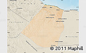Satellite Map of Zeleitin (Zliten), shaded relief outside