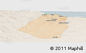 Satellite Panoramic Map of Zeleitin (Zliten), lighten