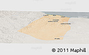 Satellite Panoramic Map of Zeleitin (Zliten), lighten, semi-desaturated