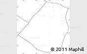 Blank Simple Map of Zeleitin (Zliten), no labels
