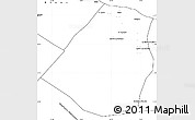Blank Simple Map of Zeleitin (Zliten)