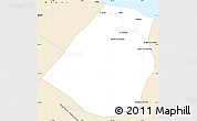 Classic Style Simple Map of Zeleitin (Zliten)