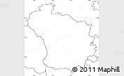 Blank Simple Map of Lazdiju, no labels