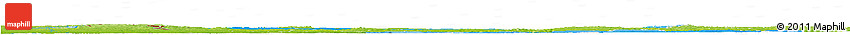 Political Shades Horizon Map of Kaunas, physical outside