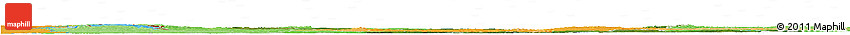 Satellite Horizon Map of Kaunas, political shades outside