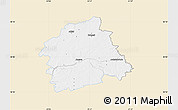 Classic Style Map of Jonavos, single color outside