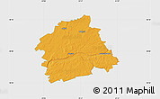 Political Map of Jonavos, single color outside