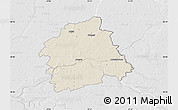 Shaded Relief Map of Jonavos, lighten, desaturated