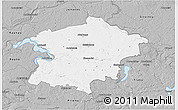 Gray 3D Map of Kaisiadoriu