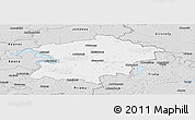 Silver Style Panoramic Map of Kaisiadoriu