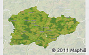 Satellite 3D Map of Kedainiu, lighten