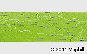 Physical Panoramic Map of Raseiniu