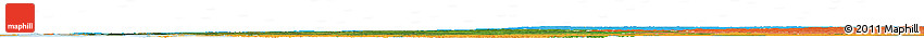 Satellite Horizon Map of Klaipeda, political shades outside