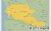 Savanna Style 3D Map of Siltues