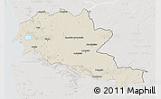 Shaded Relief 3D Map of Siltues, lighten, semi-desaturated