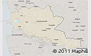 Shaded Relief 3D Map of Siltues, semi-desaturated