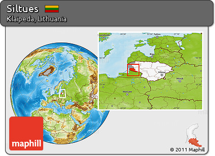 Physical Location Map of Siltues, highlighted country, highlighted parent region, within the entire country