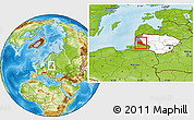 Physical Location Map of Siltues, highlighted country, highlighted parent region