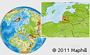 Physical Location Map of Siltues