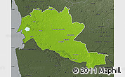 Physical Map of Siltues, darken, semi-desaturated