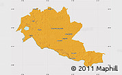 Political Map of Siltues, cropped outside
