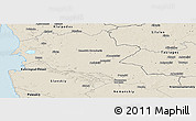 Shaded Relief Panoramic Map of Siltues