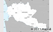 Gray Simple Map of Siltues, single color outside