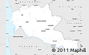Silver Style Simple Map of Siltues