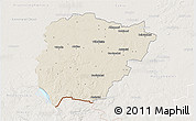 Shaded Relief 3D Map of Vilkaviskio, lighten