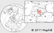 Blank Location Map of Birzu, highlighted parent region