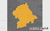 Political Map of Birzu, darken, desaturated