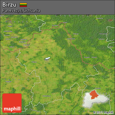 Satellite Map of Birzu