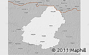 Gray 3D Map of Pakruojo