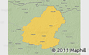 Savanna Style 3D Map of Pakruojo