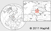 Blank Location Map of Pakruojo