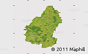 Satellite Map of Pakruojo, cropped outside