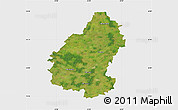 Satellite Map of Pakruojo, single color outside