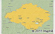 Savanna Style 3D Map of Siauliu