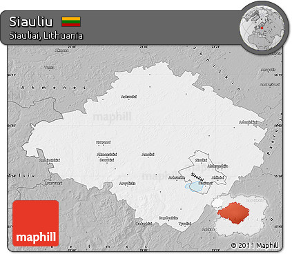 Gray Map of Siauliu