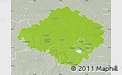 Physical Map of Siauliu, lighten, semi-desaturated