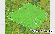 Political Map of Siauliu, satellite outside