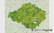 Satellite Map of Siauliu, lighten