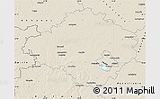 Shaded Relief Map of Siauliu