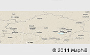 Shaded Relief Panoramic Map of Siauliu