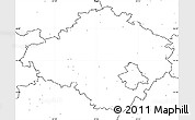 Blank Simple Map of Siauliu, no labels