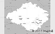 Gray Simple Map of Siauliu