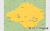 Savanna Style Simple Map of Siauliu