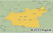 Savanna Style 3D Map of Taurages
