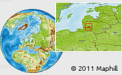Physical Location Map of Taurages